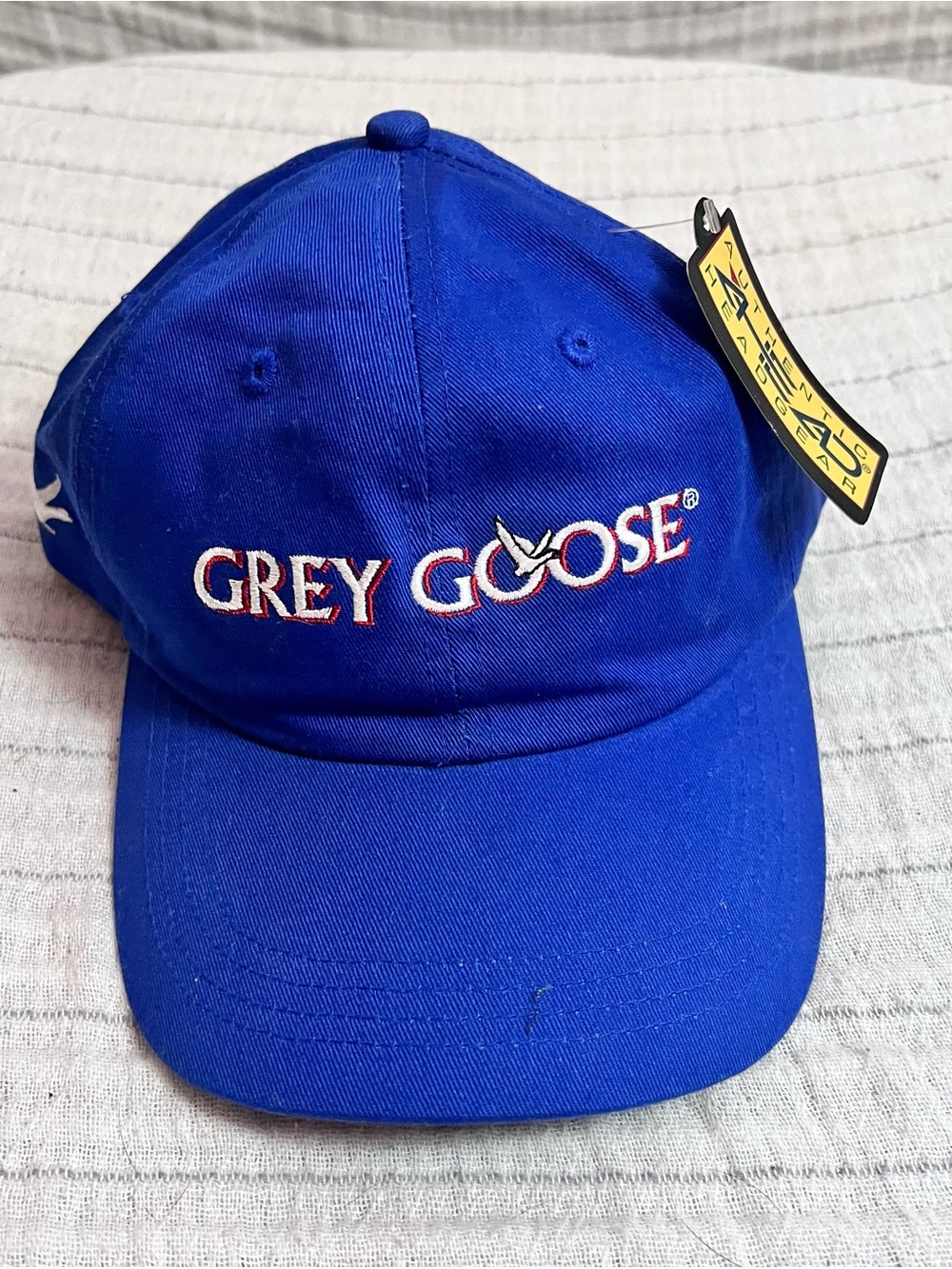 Head Royal Blue GREY GOOSE Embroidered Baseball Cap